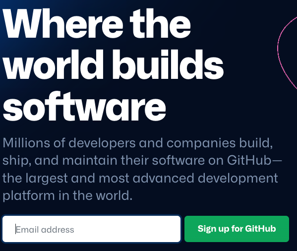 github signup
